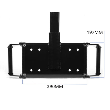 X-BULL Winch Cradle Mounting Plate Bracket Foldable Steel Bar Truck Trailer 4WD Universal For 9000 10000 12000 13000 14500LBS winch Kings Warehouse