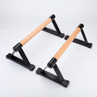 1 Pair Parallettes Set Push-up Parallel Bar Stretch Double Rod Stand Fitness Kings Warehouse 