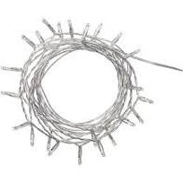 1 Set of 20 LED Plain Artic White Bulb Battery Powered String Lights Christmas Gift Home Wedding Party Bedroom Decoration Table Centrepiece Kings Warehouse 