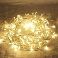 1 Set of 20 LED Plain Warm White Bulb Battery Powered String Lights Christmas Gift Home Wedding Party Bedroom Decoration Table Centrepiece Kings Warehouse 