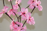 1 Set of 50cm H 20 LED Pink Frangipani Tree Branch Stem Fairy Light Wedding Event Party Function Table Vase Centrepiece Decoration Girl Bedroom Kings Warehouse 