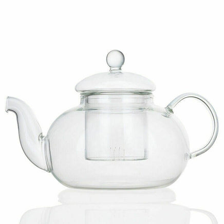 1 Set of Gongfu Chinese Ceremony Tea Set - 6 Glass cups with Infuser and Tealight Candle Pot Warmer Newly Launched Kings Warehouse 
