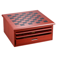 10 in 1 Wooden Chess Board Games Slide Out Checkers House Unit Set Gift & Novelty Kings Warehouse 