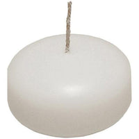 10 Pack of 6 Hour White Floating Candles - 5.8cm diameter - wedding party decoration Kings Warehouse 