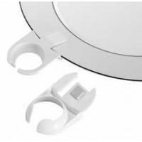 10 Pack Of 75mm White Wine Glass Dinner Lunch Plate Clip Holder - Stand Up Buffet Party - Promotion Merchandise Gift Kings Warehouse 