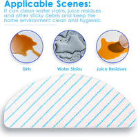10 X Mopping pads for Ecovacs Deebot T9/T9+/N8 PRO/N8 PRO+/N8/N8+/NEO/T8/T8+/T8 AIVI/X1 PLUS/T10 PLUS Appliances Kings Warehouse 