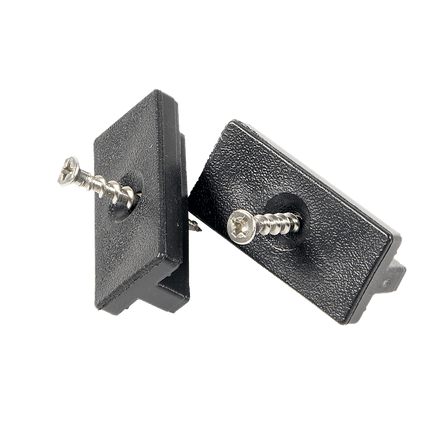 100 Composite Decking Hidden Fixing Fasteners Plastic T Clips & Screws Home & Garden KingsWarehouse 