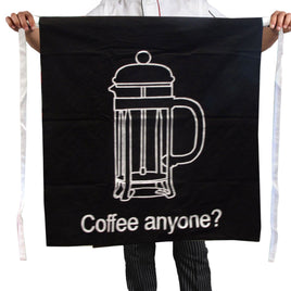 100% Cotton Master Chef Half Apron Heavy Duty Coffee Anyone Home & Garden Kings Warehouse 