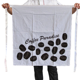 100% Cotton Master Chef Half Apron Heavy Duty Coffee Paradise Home & Garden Kings Warehouse 