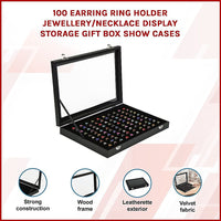 100 Earring Ring Holder Jewellery/Necklace Display Storage Gift Box Show Cases Home & Garden Kings Warehouse 