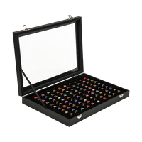 100 Earring Ring Holder Jewellery/Necklace Display Storage Gift Box Show Cases Home & Garden Kings Warehouse 