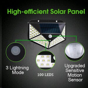 100 Waterproof LED Solar Fairy Light Outdoor with 8 Lighting Modes for Home,Garden and Decoration (4 pack) Kings Warehouse 