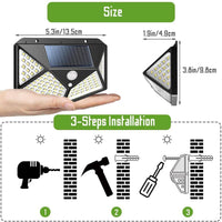 100 Waterproof LED Solar Fairy Light Outdoor with 8 Lighting Modes for Home,Garden and Decoration (4 pack) Kings Warehouse 