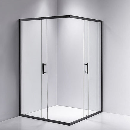 1000 x 1000mm Sliding Door Nano Safety Glass Shower Screen By Della Francesca Furniture Kings Warehouse 