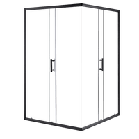 1000 x 1000mm Sliding Door Nano Safety Glass Shower Screen By Della Francesca