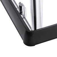 1000 x 1200mm Sliding Door Nano Safety Glass Shower Screen By Della Francesca Furniture Kings Warehouse 