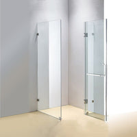 1000 x 700mm Frameless 10mm Glass Shower Screen By Della Francesca Kings Warehouse 