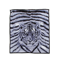 1000GSM White Tiger Luxury Quality 2 Ply Mink Blanket 200 x 240 cm Home & Garden Kings Warehouse 