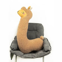 100cm Giant Alpaca Llama Stuffed Plush Kids Toy Soft Sleeping Pillow Large Gift Kings Warehouse 