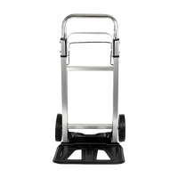 100kg Trolley Folding Hand Truck Sack Barrow Tools Kings Warehouse 