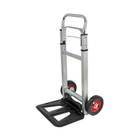100kg Trolley Folding Hand Truck Sack Barrow Tools Kings Warehouse 