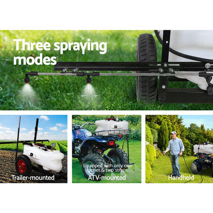 100L ATV Weed Sprayer Spot Spray Tank garden supplies Kings Warehouse 