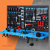 108 Storage Bin Rack Wall Mounted Tools Organiser Peg Wall Bench Garage Fun in the Sun Kings Warehouse 