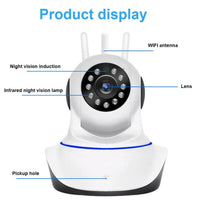 1080P 2MP IP Cameras WIFI Wireless Home Security Camera Surveillance 2-Way Audio CCTV Baby Monitor Audio & Video Kings Warehouse 