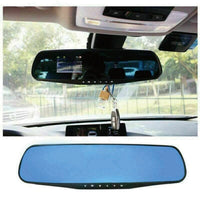 1080P Rear View Reversing Mirror 4.3'' Front And Rear DVR Car Dash Camera Dual Lens Kings Warehouse 