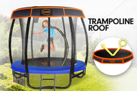 10ft Trampoline Free Ladder Spring Mat Net Safety Pad Cover Round Enclosure Blue Kings Warehouse 