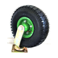 10Inch Swivel Castor Caster Pneumatic Tyres Tyre Wheels Trolley Cart Wheelbarrow Kings Warehouse 