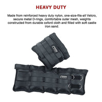 10kg Adjustable Ankle/Wrist Weight Straps Sports & Fitness Kings Warehouse 