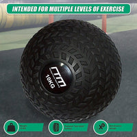 10kg Tyre Thread Slam Ball Dead Ball Medicine Ball for Gym Fitness Sports & Fitness Kings Warehouse 