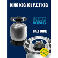 10L King Keg Ball Lock PET Keg Kings Warehouse 