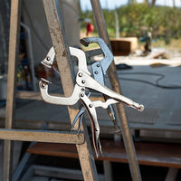 10pc Heavy Duty Steel C-Clamps 6" Mig Welding Locking Plier Vice Grip Tools Kings Warehouse 