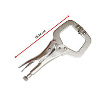 10pc Heavy Duty Steel C-Clamps 6" Mig Welding Locking Plier Vice Grip Tools Kings Warehouse 