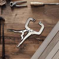 10pc Heavy Duty Steel C-Clamps 6" Mig Welding Locking Plier Vice Grip Tools Kings Warehouse 