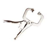 10pc Heavy Duty Steel C-Clamps 6" Mig Welding Locking Plier Vice Grip Tools Kings Warehouse 