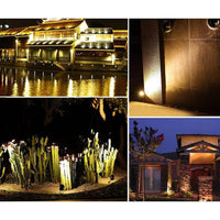 10PCS 12V LED Waterproof Outdoor Garden Spotlights Landscape Light Flood Lights Kings Warehouse 
