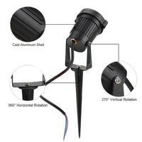 10PCS 12V LED Waterproof Outdoor Garden Spotlights Landscape Light Flood Lights Kings Warehouse 
