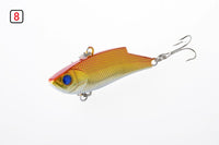 10x 5.5cm Vib Bait Fishing Lure Lures Hook Tackle Saltwater Kings Warehouse 