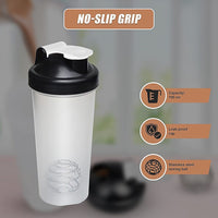 10x 700ml Protein Shaker Bottles – Gym Supplement Blender Mixer Shake Cups Sports & Fitness Kings Warehouse 