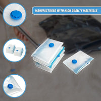 10X Jumbo Vacuum Storage Bags – Space Saver Seal Bags for Clothes, Bedding, Blankets & Travel Organisation Home & Garden Kings Warehouse 