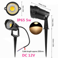 10X LED Spotlights Landscape Warm light Lamp Waterproof Outdoor Garden Yard 12V Home & Garden Kings Warehouse 