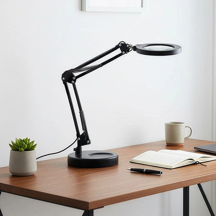 10X Magnifying Glass Desk Light Magnifier LED Lamp Reading Lamp With Base Home & Garden Kings Warehouse 