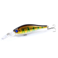 10x Popper Minnow 10.2cm Fishing Lure Lures Surface Tackle Fresh Saltwater Kings Warehouse 