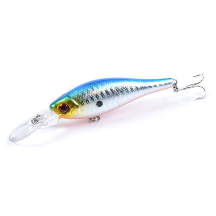 10x Popper Minnow 10.2cm Fishing Lure Lures Surface Tackle Fresh Saltwater Kings Warehouse 