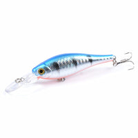 10x Popper Minnow 10.2cm Fishing Lure Lures Surface Tackle Fresh Saltwater Kings Warehouse 