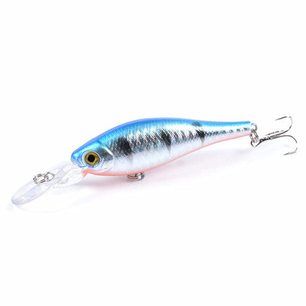 10x Popper Minnow 10.2cm Fishing Lure Lures Surface Tackle Fresh Saltwater Kings Warehouse 