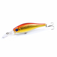 10x Popper Minnow 10.2cm Fishing Lure Lures Surface Tackle Fresh Saltwater Kings Warehouse 